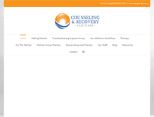 Tablet Screenshot of kcsexaddiction.com